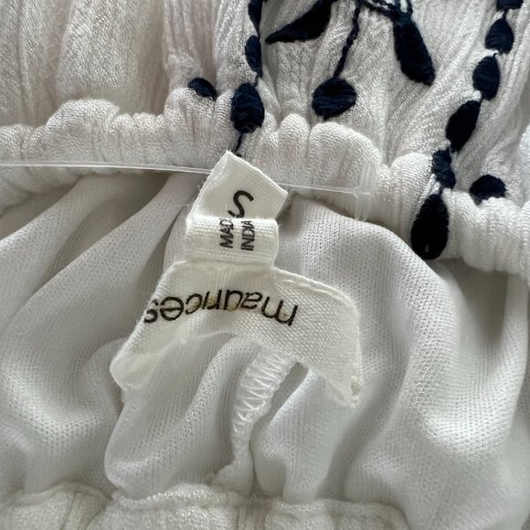 White Maurice’s Embroidered Sleeveless Maxi Dress - Picture 5 of 9